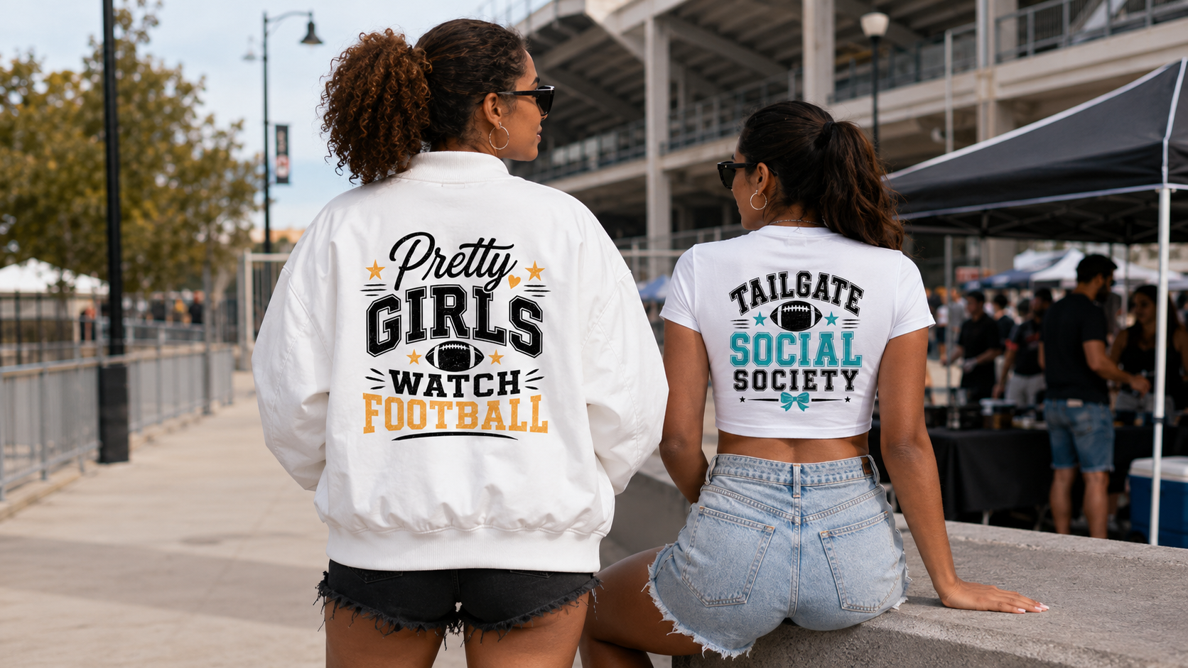 Tailgate Social Society Bomber Jacket B