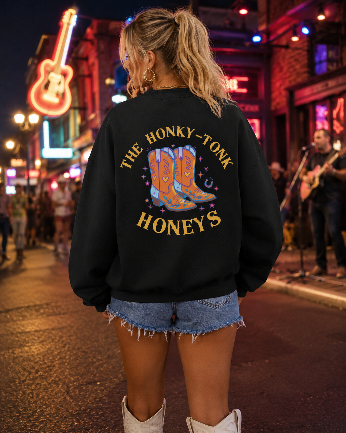 The Honky-Tonk Honeys Bomber Jacket DP&B